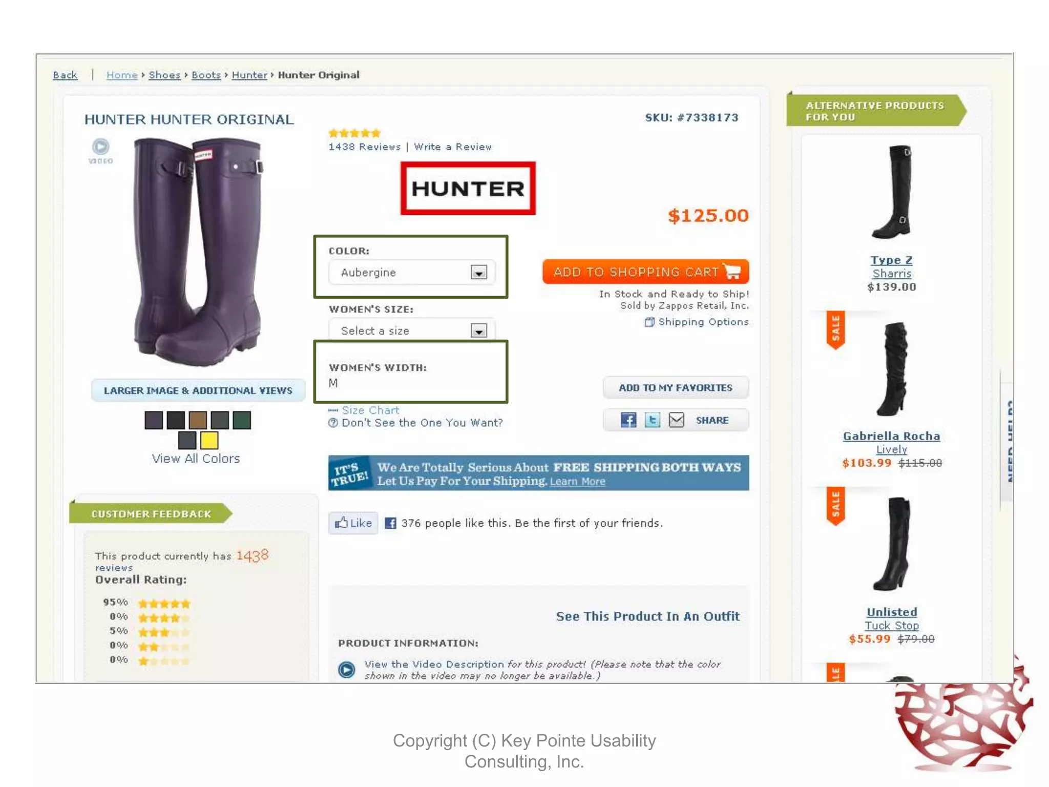 Copyright (C) Key Pointe Usability
        Consulting, Inc.
 