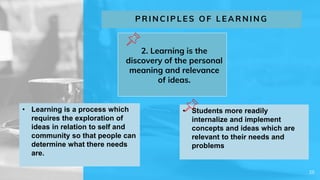 Principles of teaching | PPTX