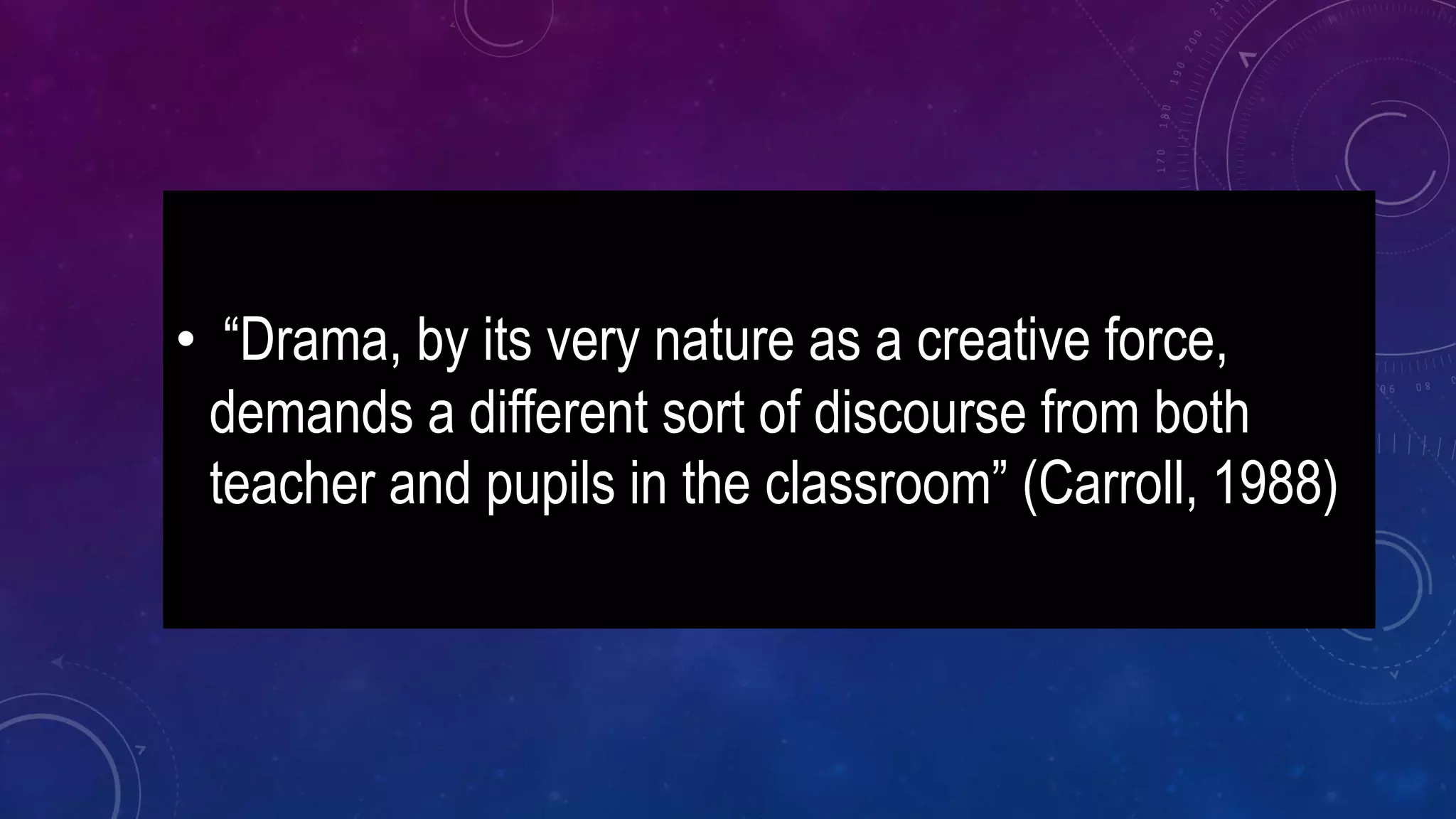 Principles of teaching drama new | PPTX