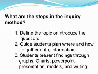 Principles of teaching i different aproaches and methods | PPTX