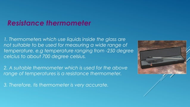 Principles of temperature measurement | PPT | Chemistry | Science