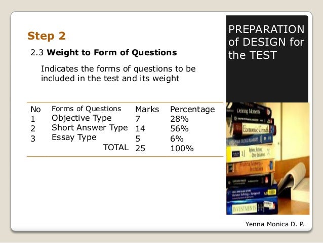 Principles Of Test Construction 1