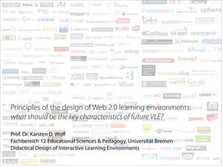 Principles Of The Design Of Web2.0 Learning Environments Cblt Class