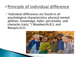 Principles of the development of childern | PPTX