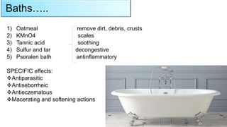 Principles of topical therapy | PPTX