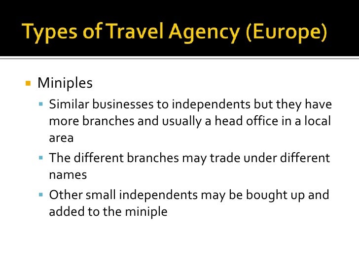 Travel Agency Tour Op Travel Agency Tour Op