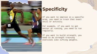 Specificity Training. Examples Principles of Training.................. | PDF