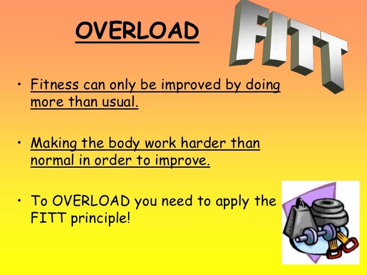 Principles of training