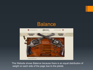 Principles of web design | PPTX