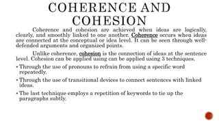 Principles of writing | PPTX