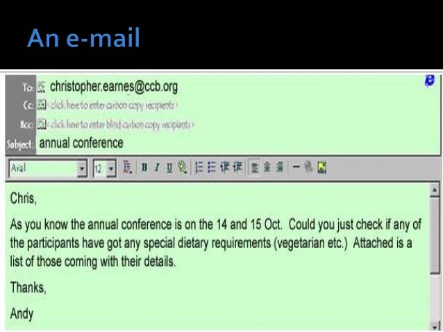 Principles of written communication