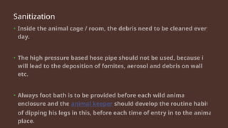 Principles_of_Zoo_Hygiene. Management of zoo | PPTX