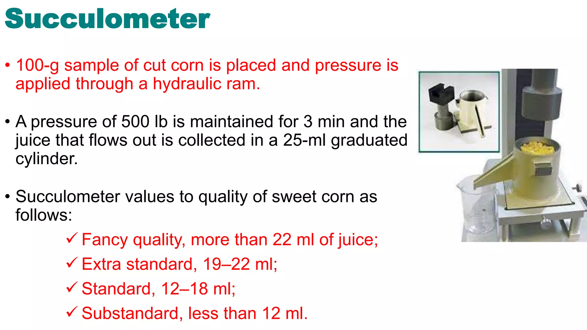 Principles & practice of objective texture measurement