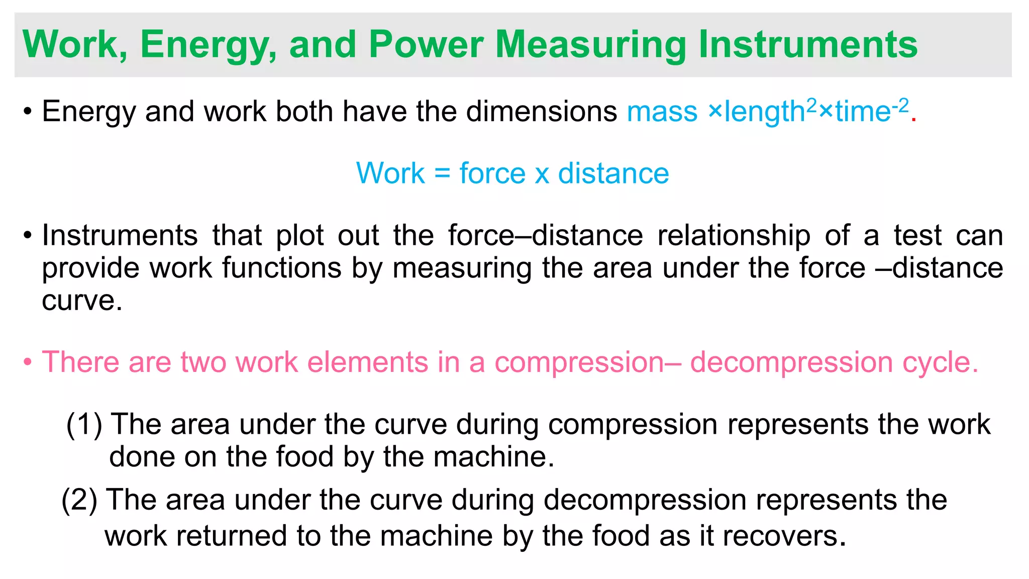 Principles & practice of objective texture measurement