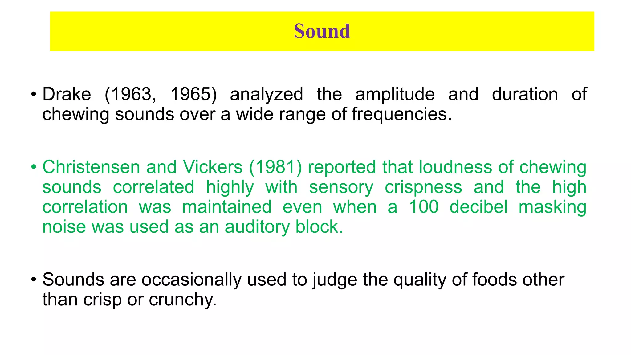 Principles & practice of objective texture measurement