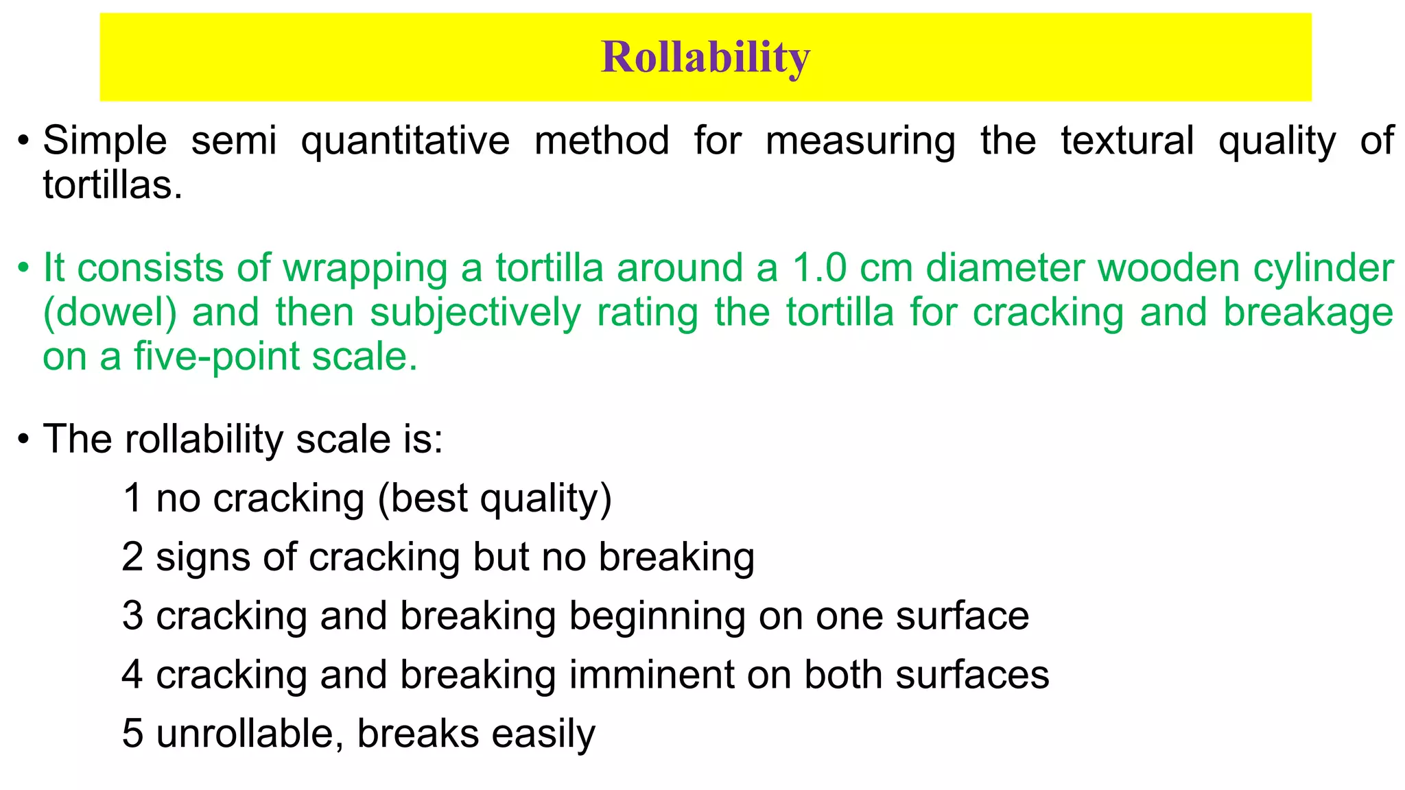 Principles & practice of objective texture measurement