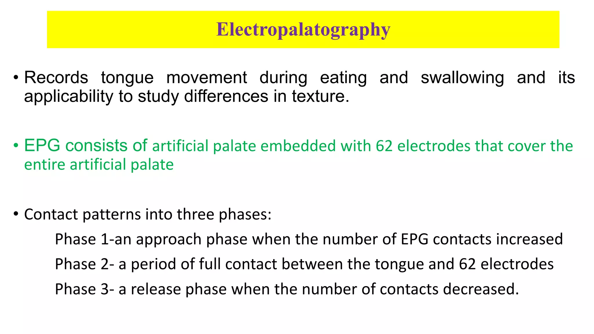 Principles & practice of objective texture measurement