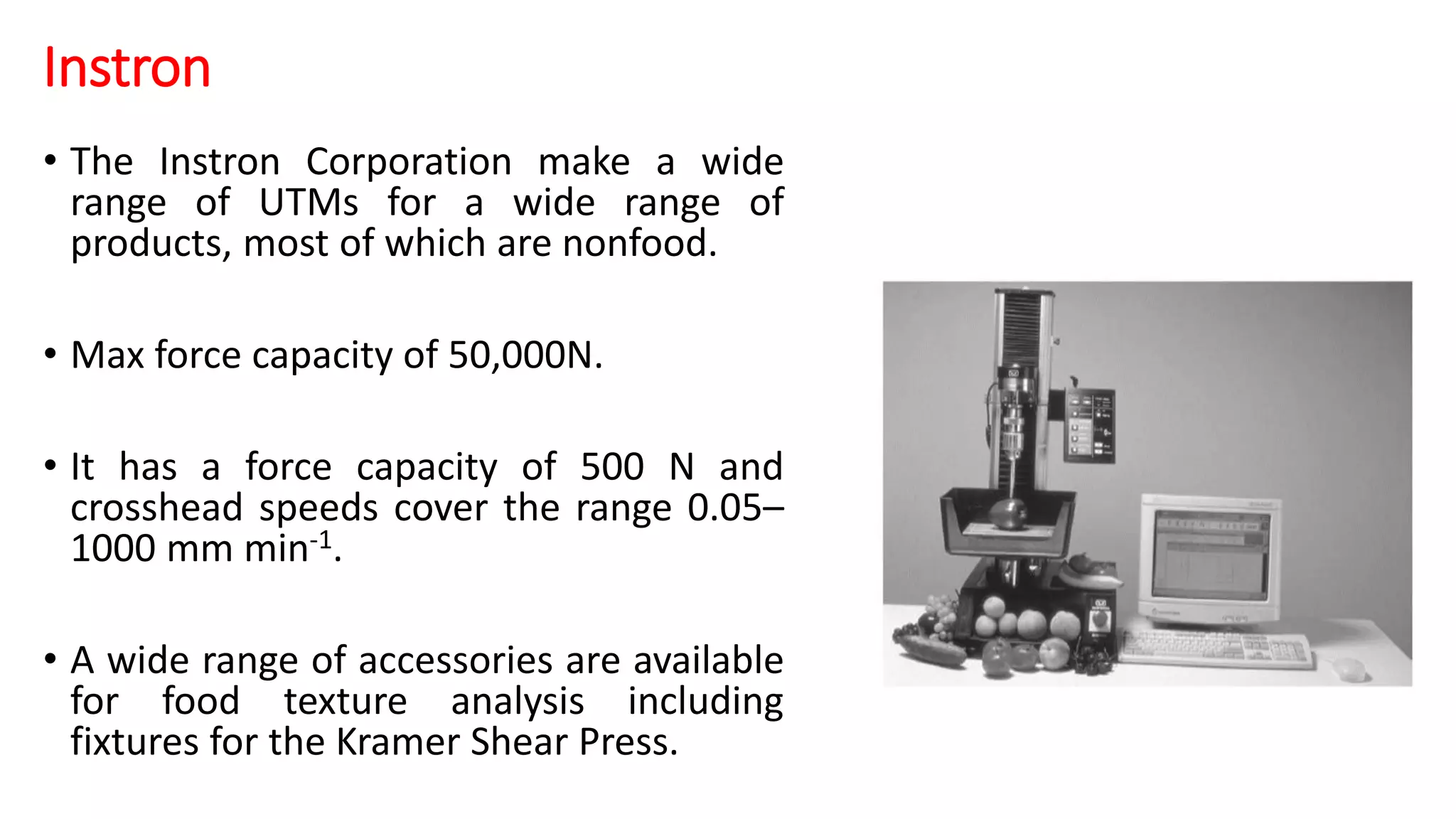 Principles & practice of objective texture measurement