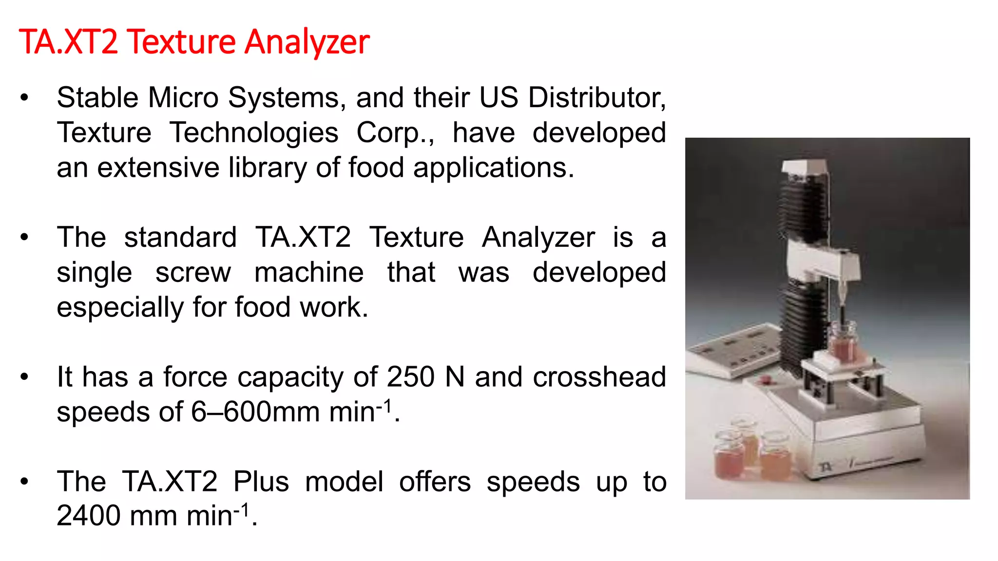 Principles & practice of objective texture measurement