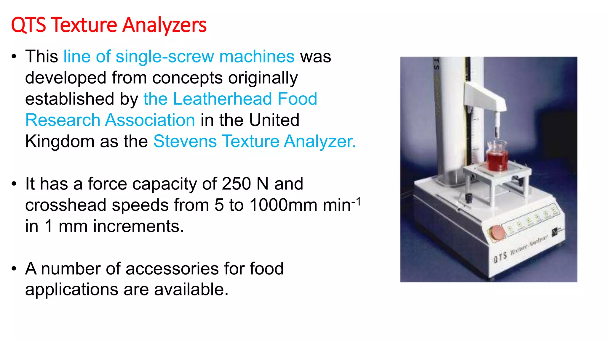 Principles & practice of objective texture measurement
