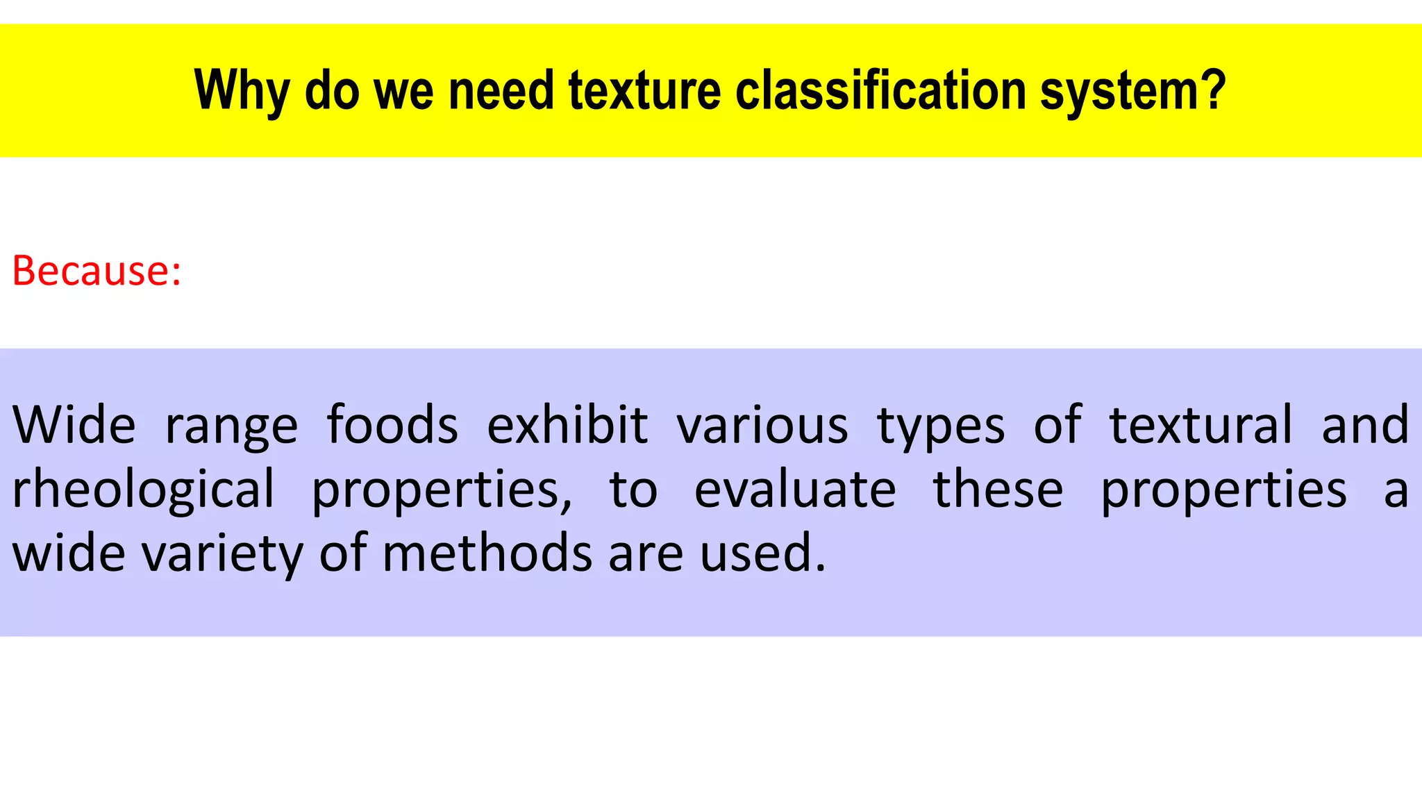 Principles & practice of objective texture measurement