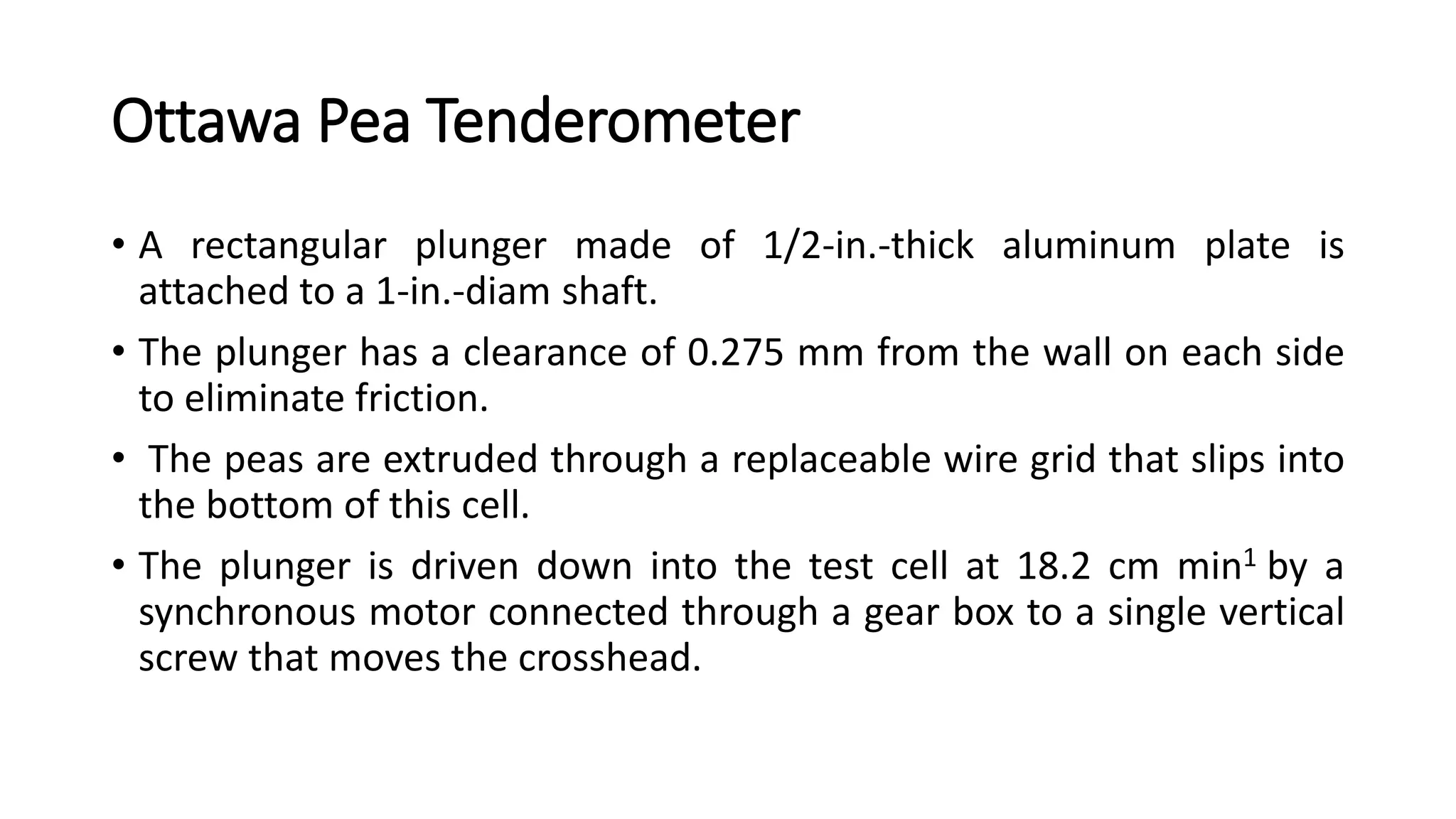 Principles & practice of objective texture measurement