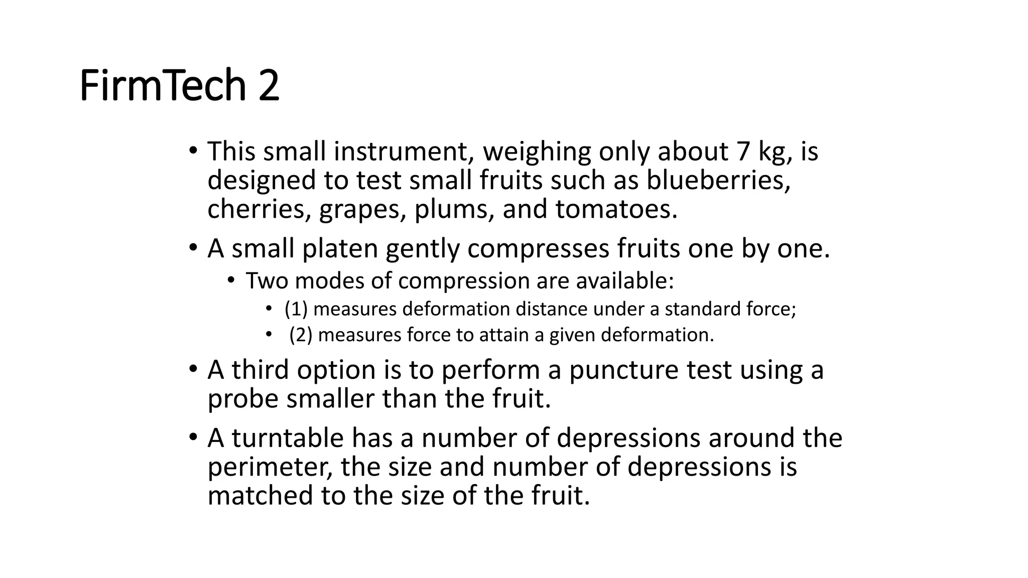 Principles & practice of objective texture measurement