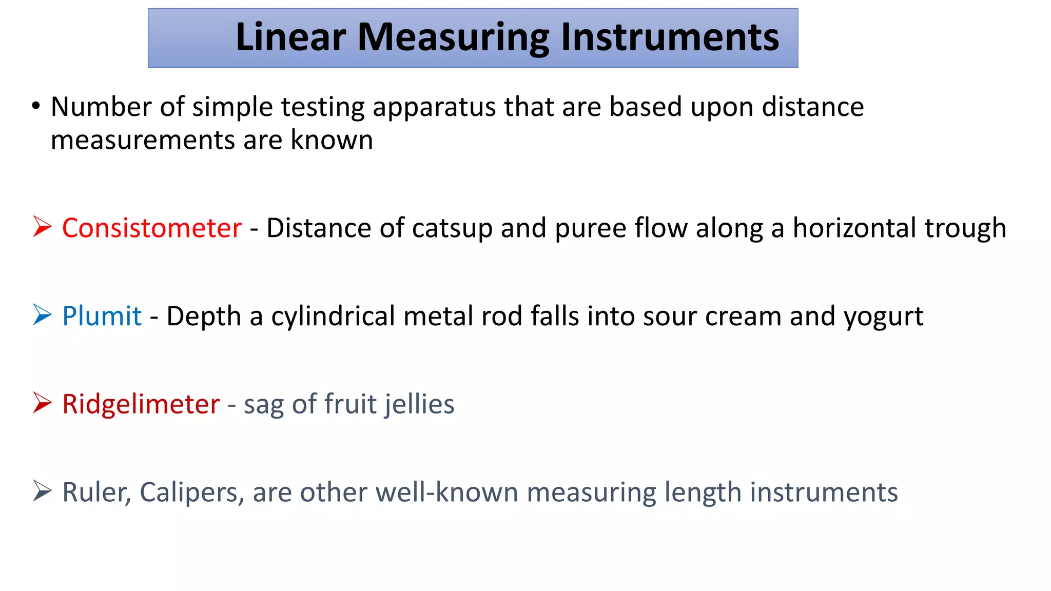Principles & practice of objective texture measurement