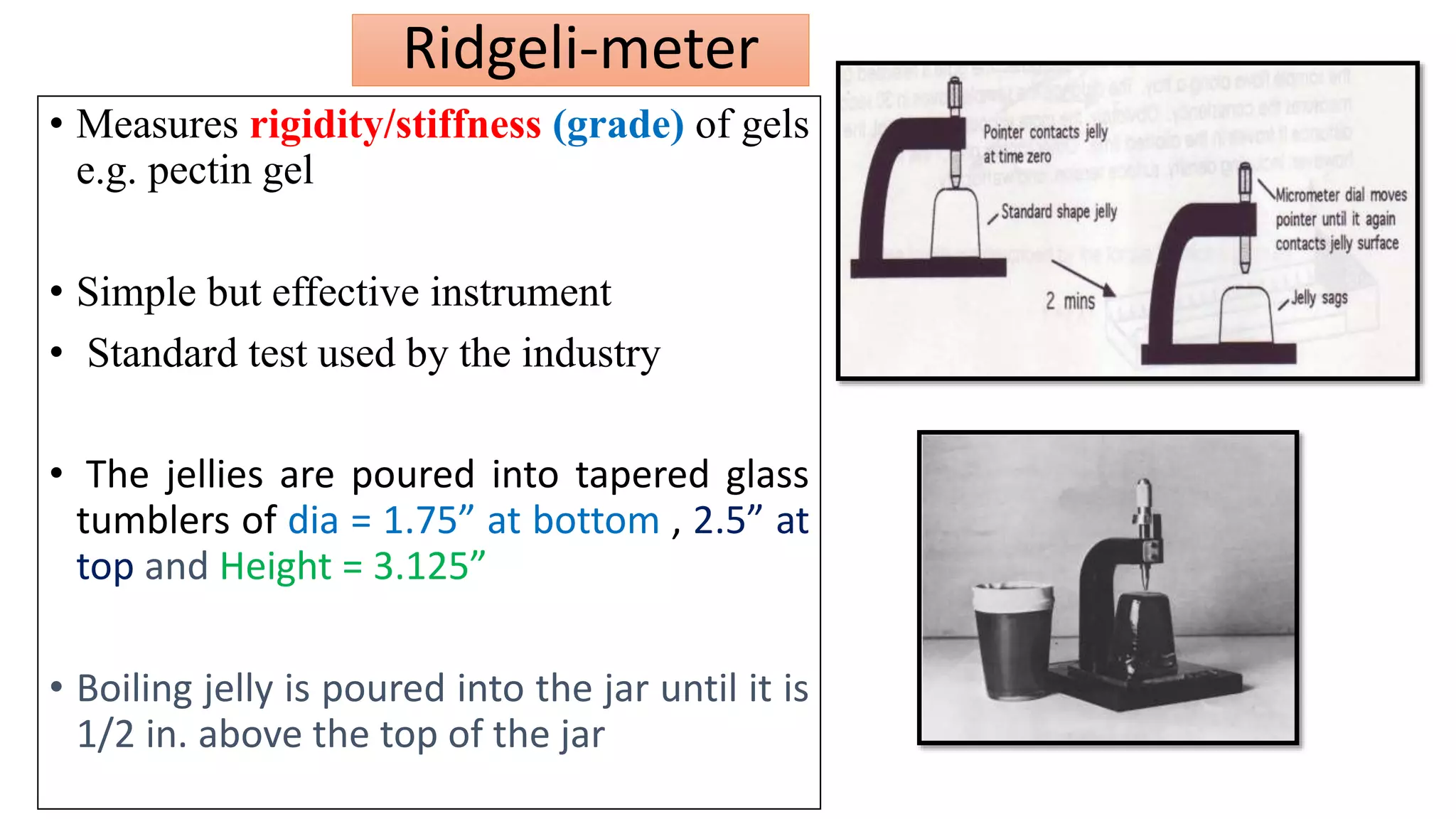 Principles & practice of objective texture measurement