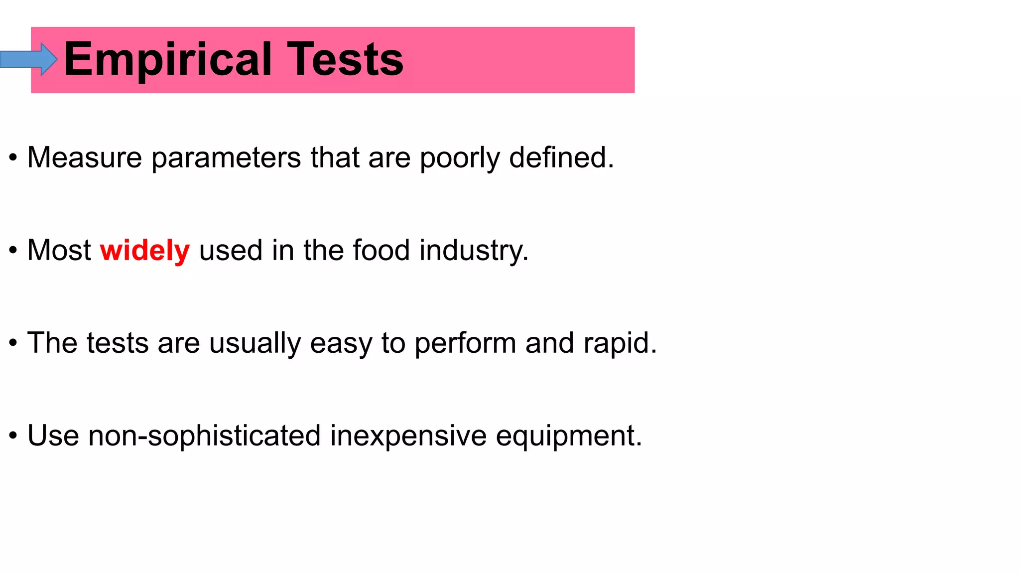 Principles & practice of objective texture measurement