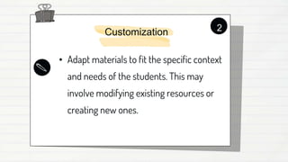Modifying Materials Principles & practices of instructional materials.pptx