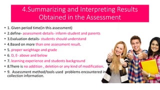 PRINCIPLES RELATED TO DIFFERENT STAGES OF AN ASSESSMENT PROGRAMME | PPTX