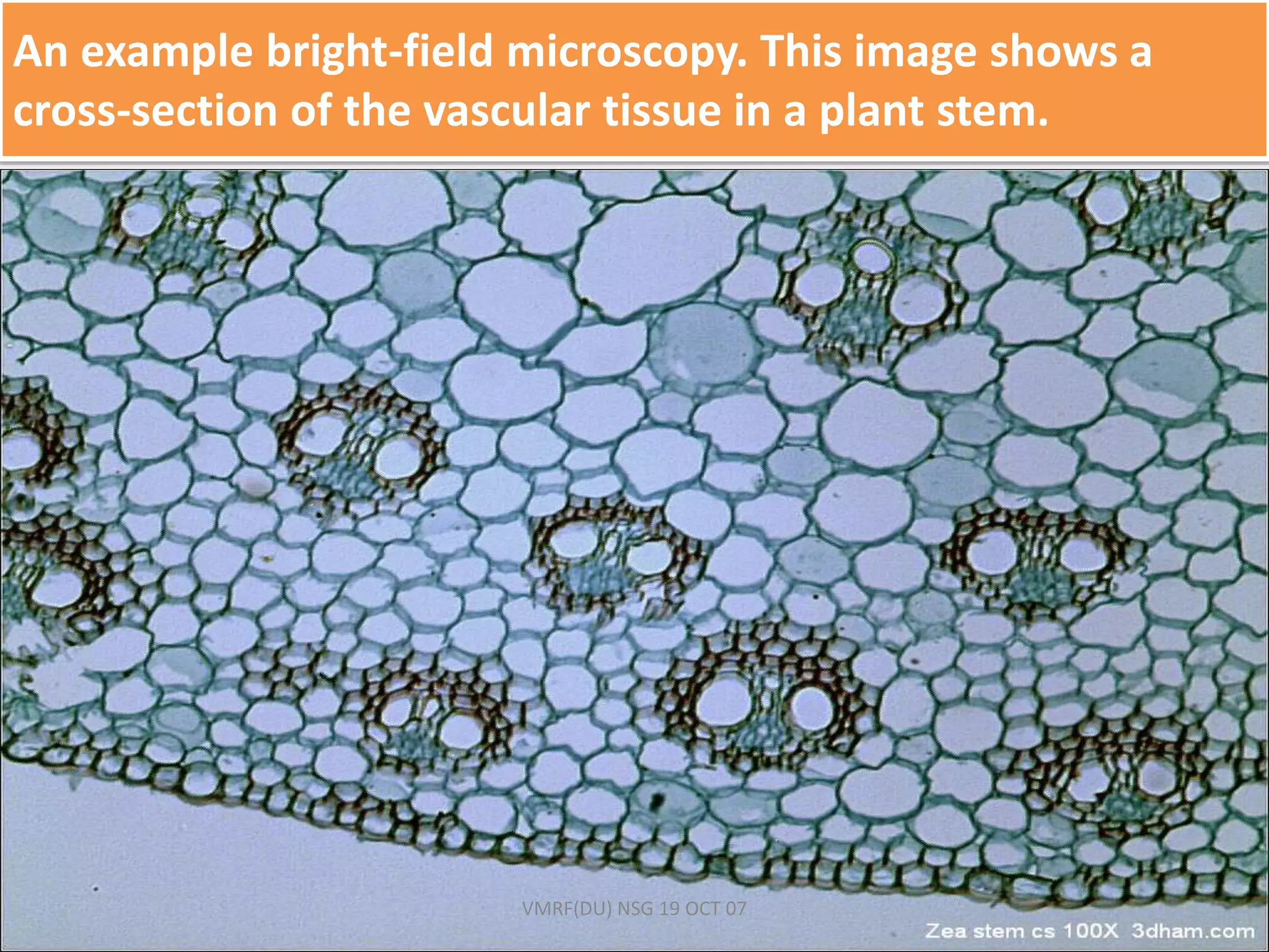 Principles, structure and apllications of bright field and dark field ...