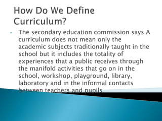 Principles & theories in curriculum development ppt | PPTX