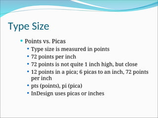 Pica Typography Example Typographic Designs Form & Communication | PPT
