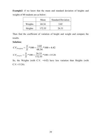 Principlles of statistics | PDF