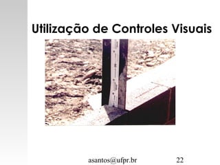 asantos@ufpr.br 22
Utilização de Controles Visuais
 