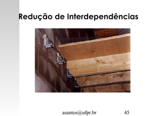 asantos@ufpr.br 45
Redução de Interdependências
 