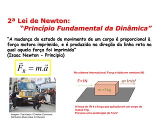 Princípio fundamental da dinâmica | PPTX