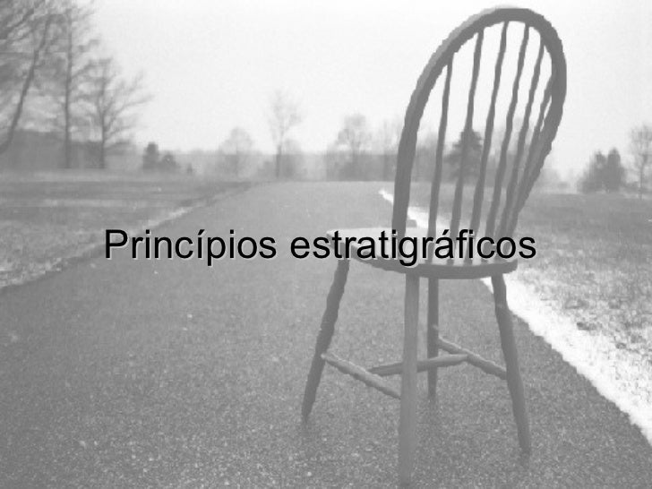 Princípios estratigráficos   