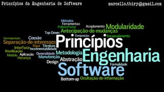marcello.thiry@gmail.comPrincípios da Engenharia de Software
 
