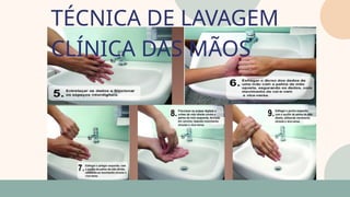 05
TÉCNICA DE LAVAGEM
CLÍNICA DAS MÃOS
07
 
