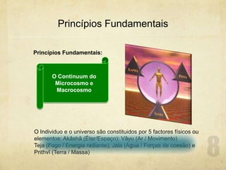 Princípios Fundamentais<br />Princípios Fundamentais:<br />O Continuum do Microcosmo e Macrocosmo<br />O Individuo e o uni...