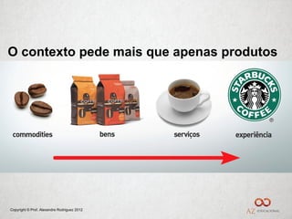 O contexto pede mais que apenas produtos




Copyright © Prof. Alexandre Rodriguez 2012
 