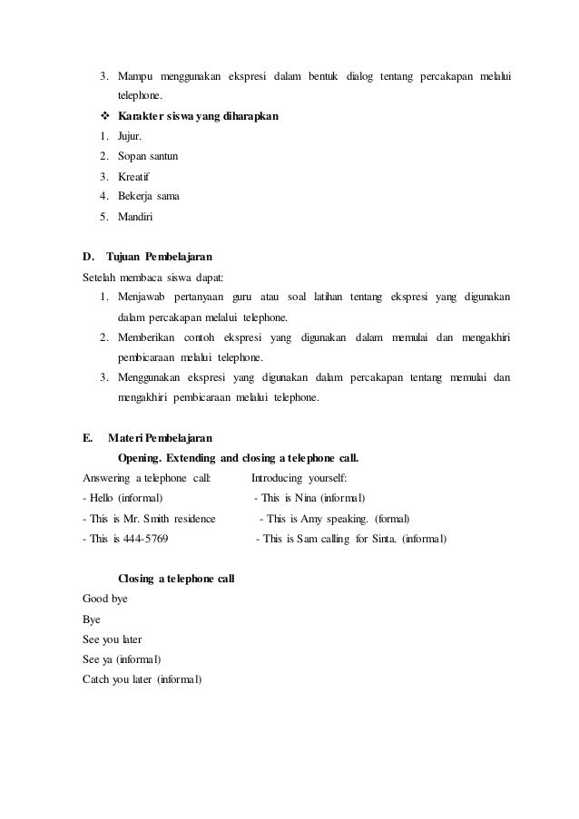 Rpp bahasa inggris Kelas 8 Rpp bahasa inggris Kelas 8