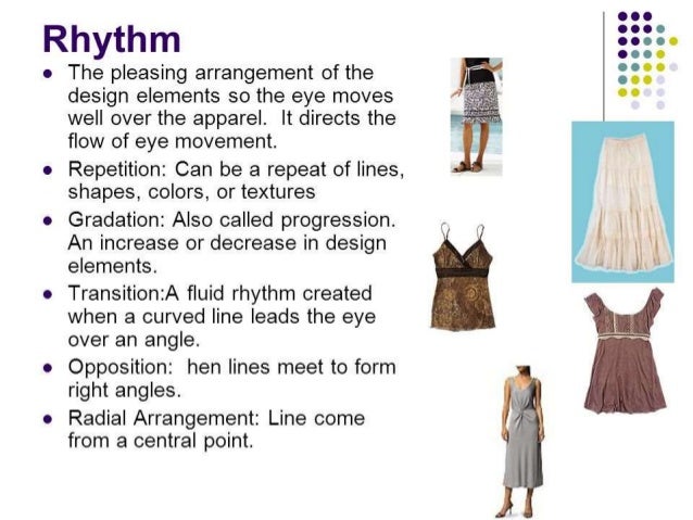 Elements Of Fashion Design : Fashion prinicipals of design
