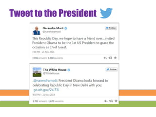 Tweet to the President
 