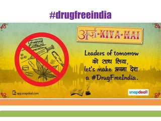 #drugfreeindia
 