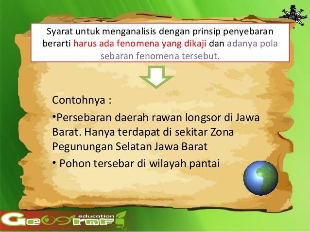 Prinsip Prinsip Geografi