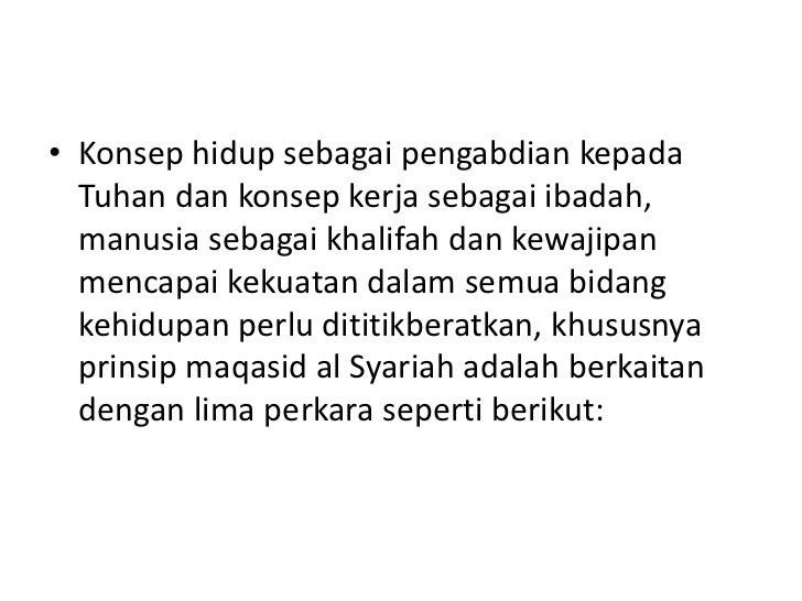 Prinsip Prinsip Islam Hadhari